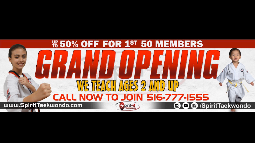 Spirit Taekwondo Farmingdale | 101 Fulton St, Farmingdale, NY 11735 | Phone: (516) 777-1555