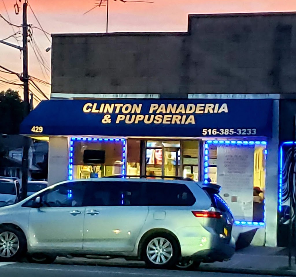 Clinton Panaderia & Pupuseria | 429 Clinton St, Hempstead, NY 11550 | Phone: (516) 385-3233