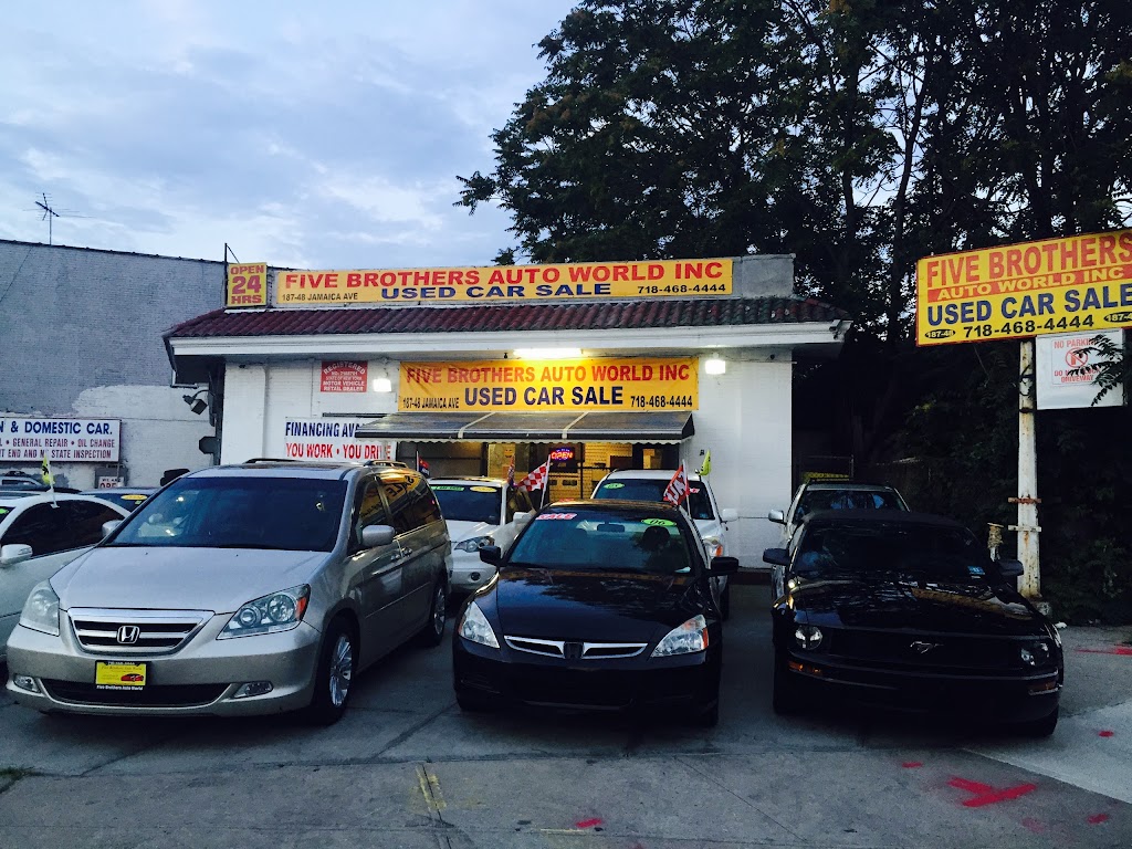 Five Brothers Auto World | 187-48 Jamaica Ave, Hollis, NY 11423 | Phone: (718) 468-4444