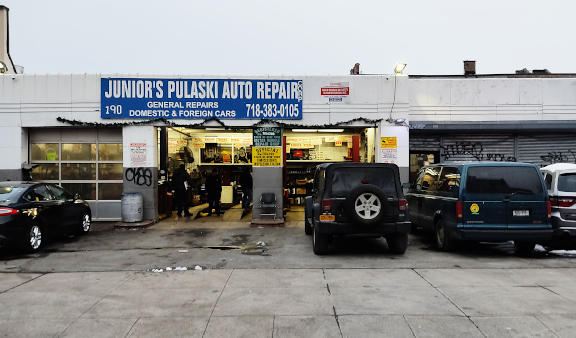 Juniors Pulaski Auto Repair | 190 McGuinness Blvd, Brooklyn, NY 11222 | Phone: (718) 383-0105