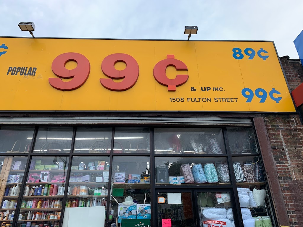 99¢ & Up Inc. | 1508 Fulton St, Brooklyn, NY 11216 | Phone: (718) 493-1999