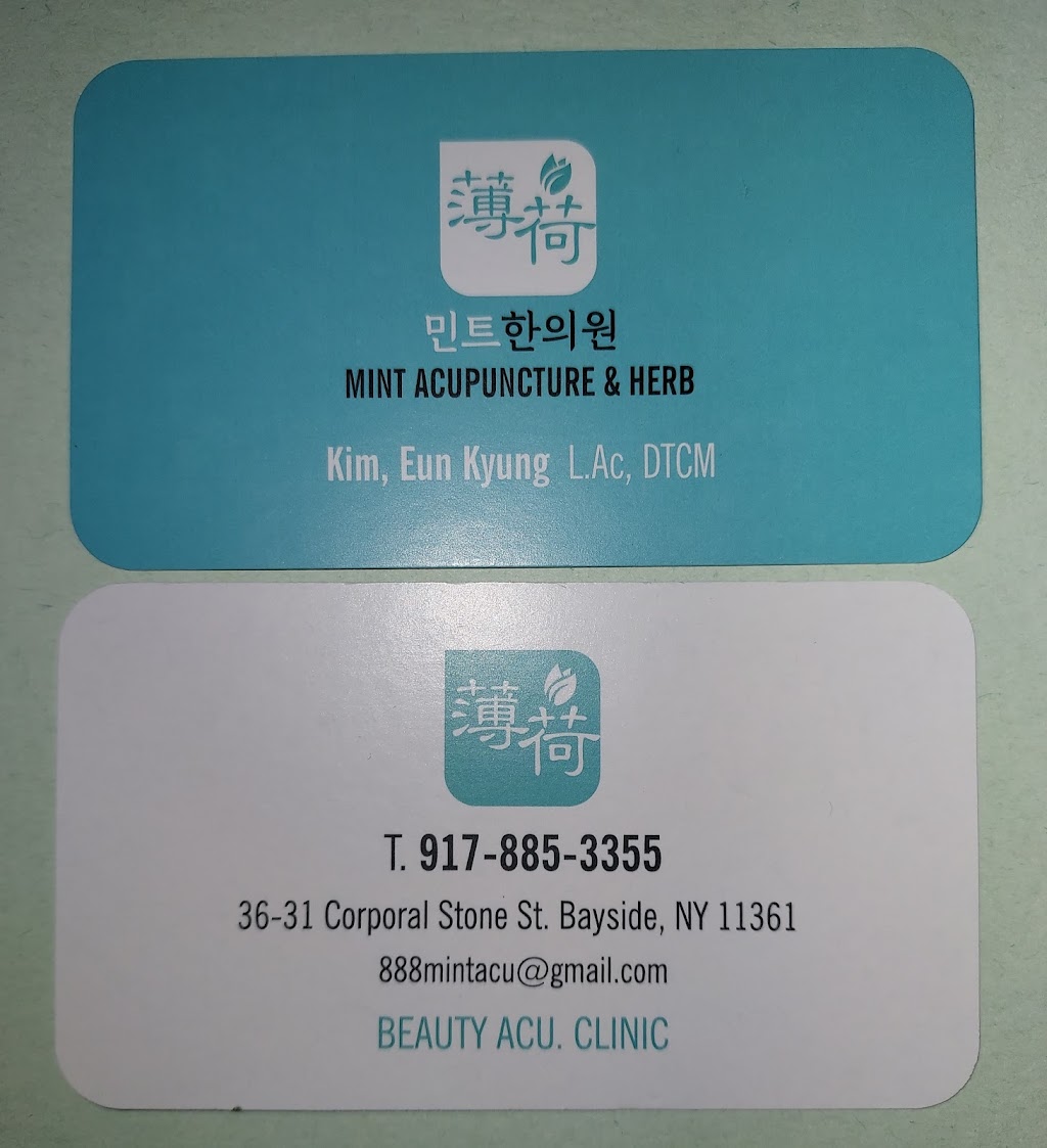 Mint Acupuncture & Herb | 36-31 Corporal Stone St, Queens, NY 11361 | Phone: (917) 885-3355