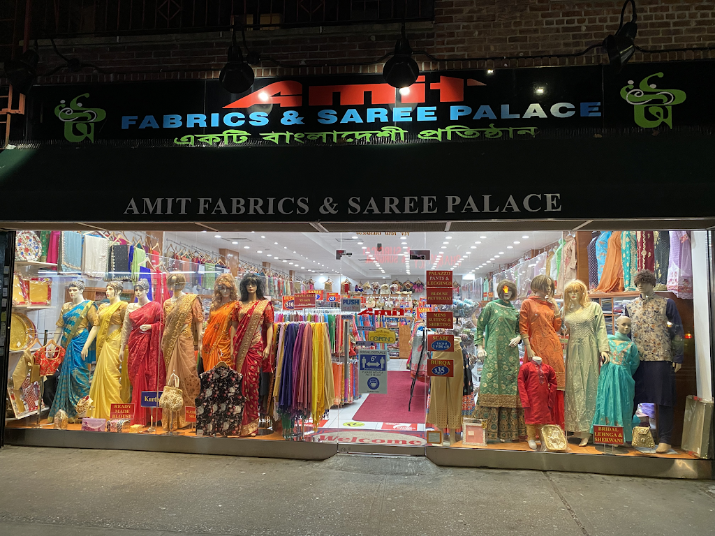 Amit Fabric & Saree Palace | 75-4 37th Ave, Queens, NY 11372 | Phone: (718) 426-7885