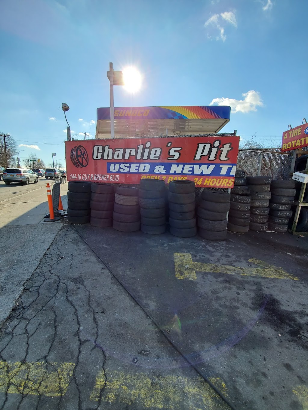 Charlies Pit Stop Tires | 14416 Guy R Brewer Blvd, Jamaica, NY 11434 | Phone: (718) 528-3904