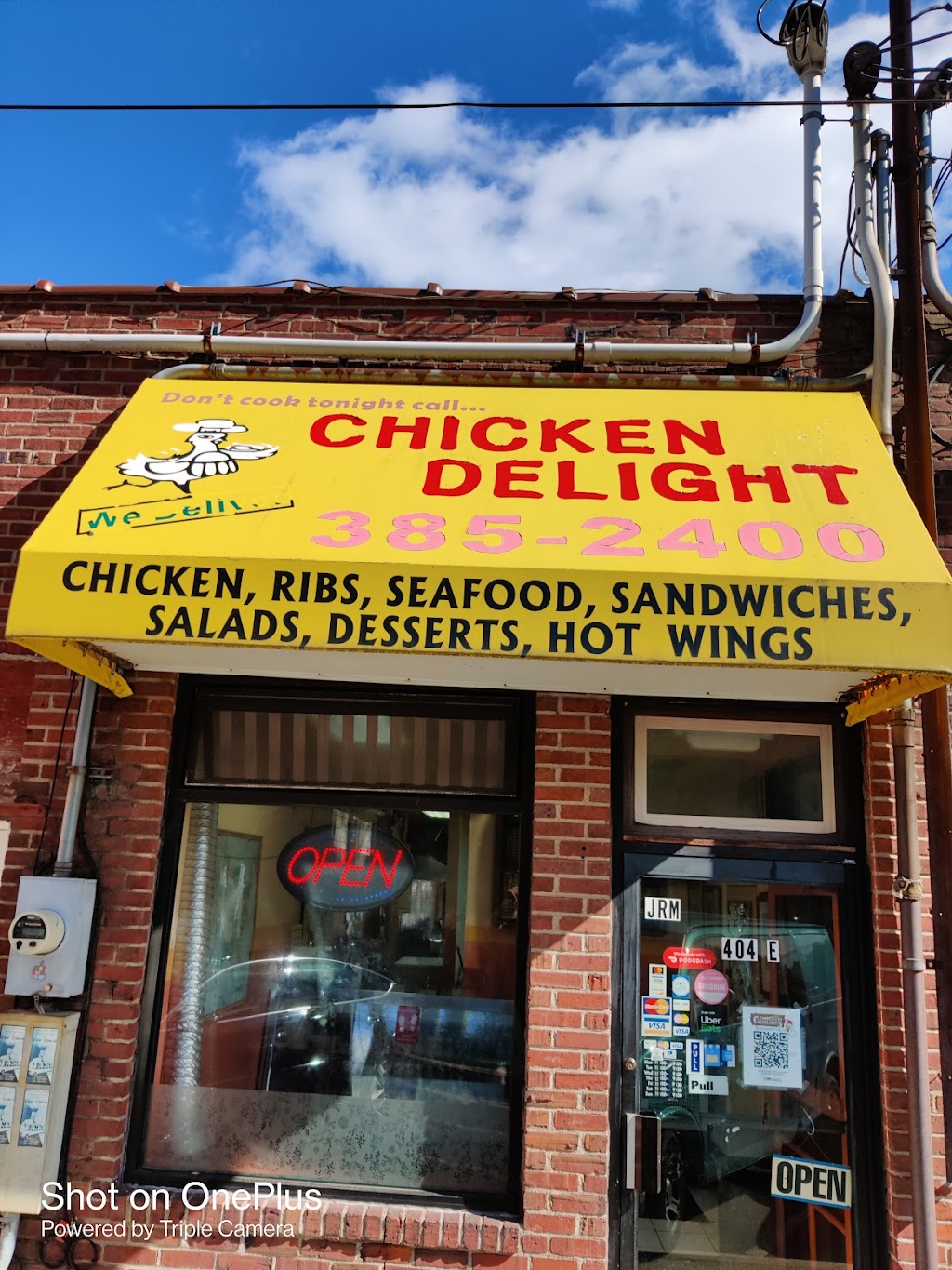 Chicken Delight | 404 Madison Ave, Dumont, NJ 07628 | Phone: (201) 385-2400