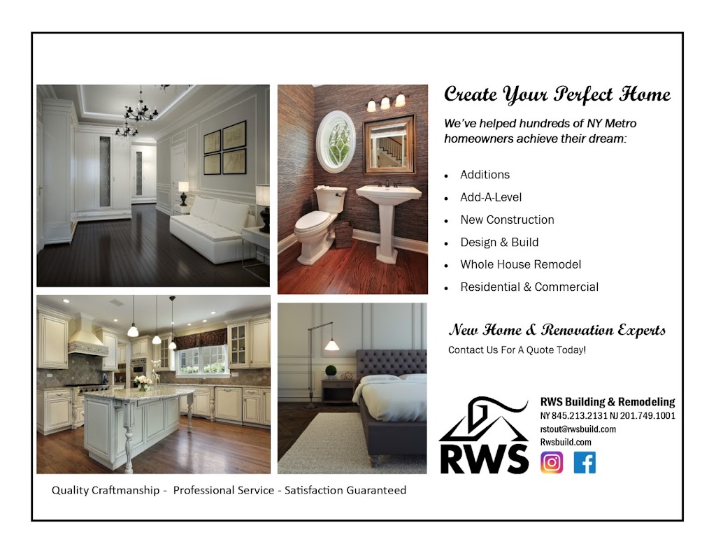 RWS Building & Remodeling | 17 Park St, Harrington Park, NJ 07640 | Phone: (845) 213-2131