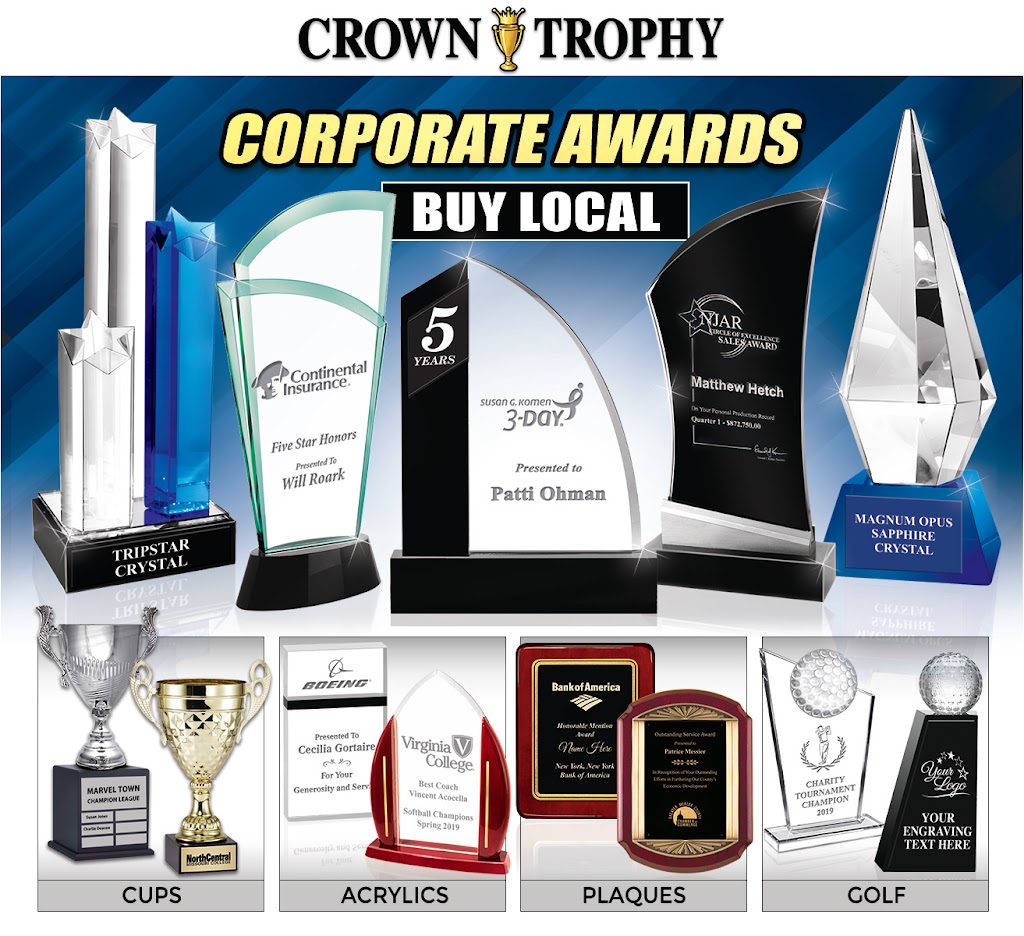 Crown Trophy | 36 E Central Ave, Pearl River, NY 10965 | Phone: (845) 735-0555