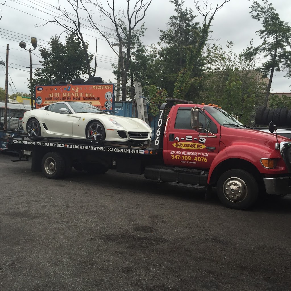 1-2-3 AUTO SERVICE INC | 1820 Utica Ave, Brooklyn, NY 11234 | Phone: (718) 258-9270