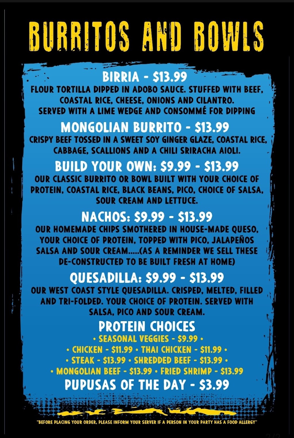 Right Coast Taqueria | 358 E Jericho Turnpike, Mineola, NY 11501 | Phone: (516) 962-0204