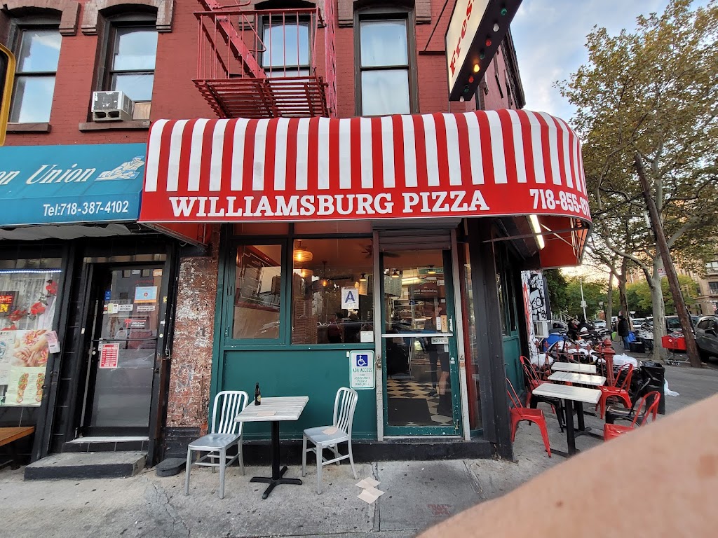 Williamsburg Pizza Union Avenue | 265 Union Ave, Brooklyn, NY 11211 | Phone: (718) 855-8729