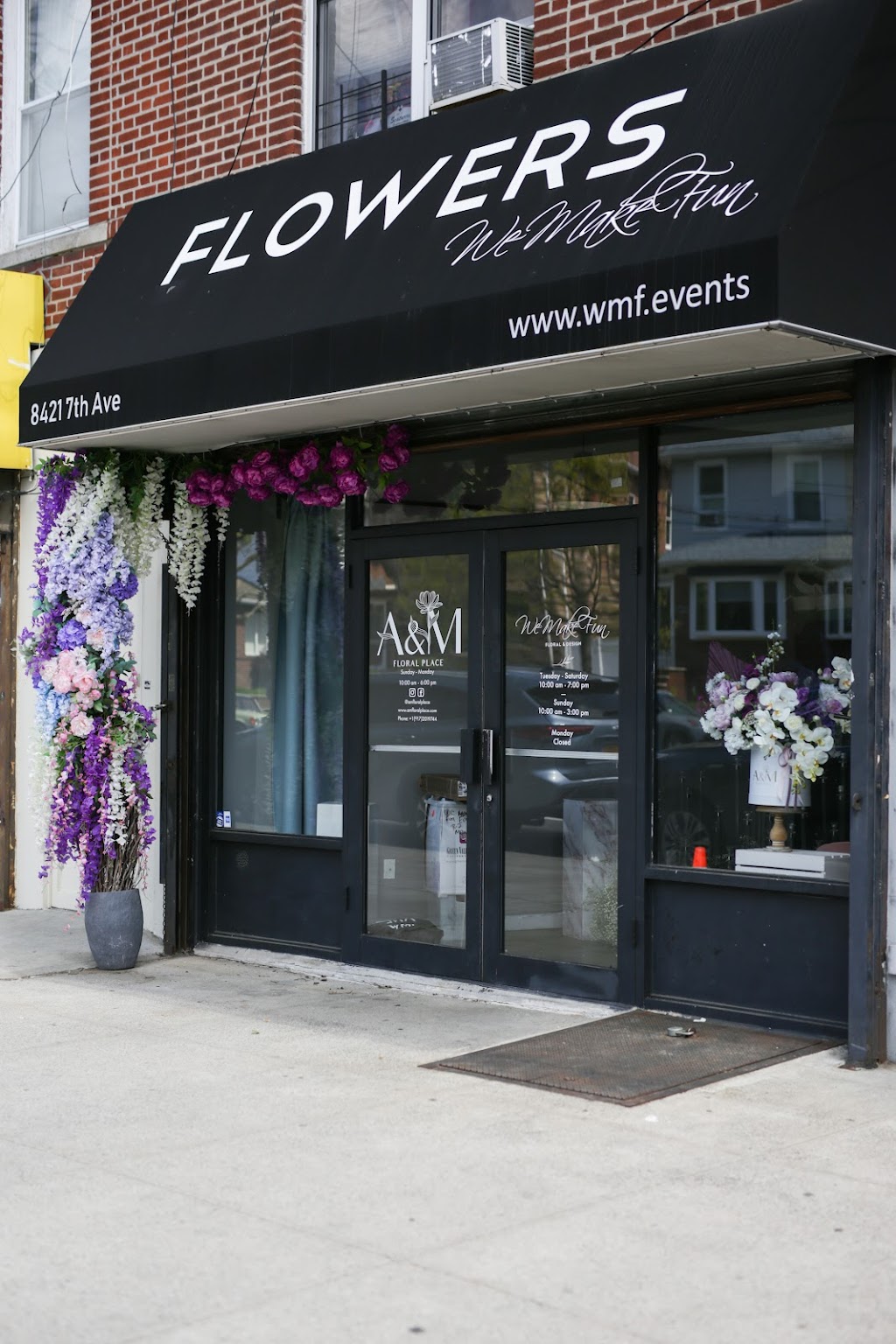 A&M Floral Place Flowers Shop | 8421 7th Ave, Brooklyn, NY 11228 | Phone: (917) 201-9744