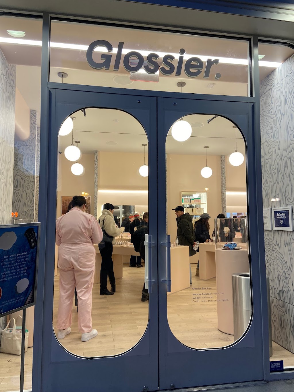 Glossier Brooklyn | 77 N 6th St, Brooklyn, NY 11249 | Phone: (646) 780-5032