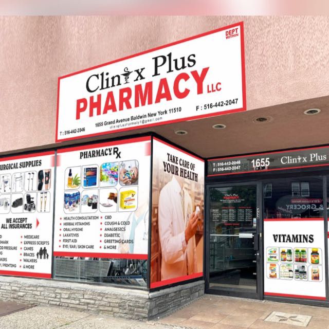 Clinix Plus Pharmacy | 1655 Grand Ave, Baldwin, NY 11510 | Phone: (516) 442-2046