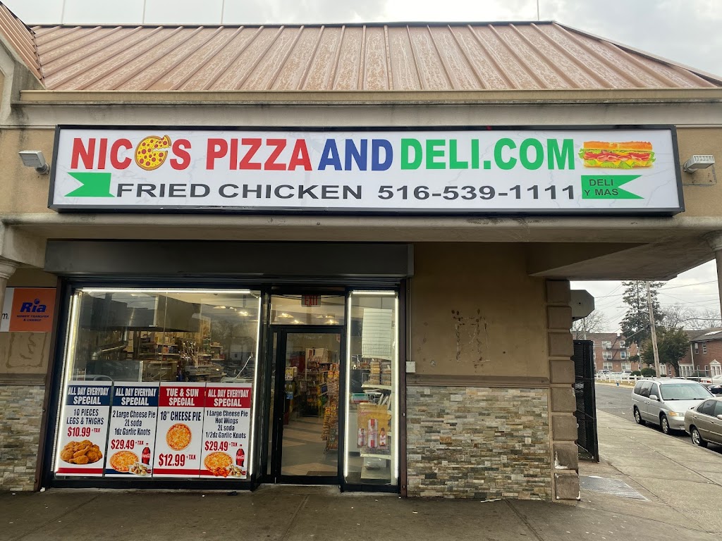 Nicos Pizza & Deli | 618 Fulton Ave, Hempstead, NY 11550 | Phone: (516) 539-1111