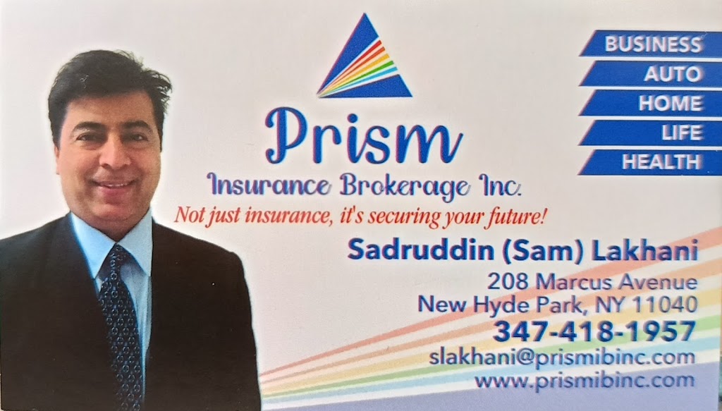 Prism Insurance Brokerage Inc. | 208 Marcus Ave, Manhasset Hills, NY 11040 | Phone: (347) 418-1957