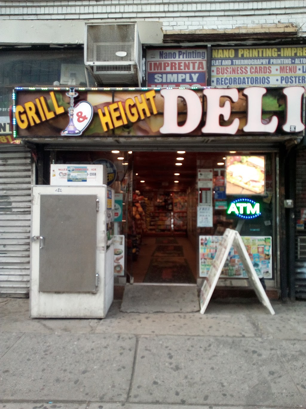 Grill and Height Deli | Yu Parking Lot G, 508 W 181st St, New York, NY 10033 | Phone: (212) 923-3354