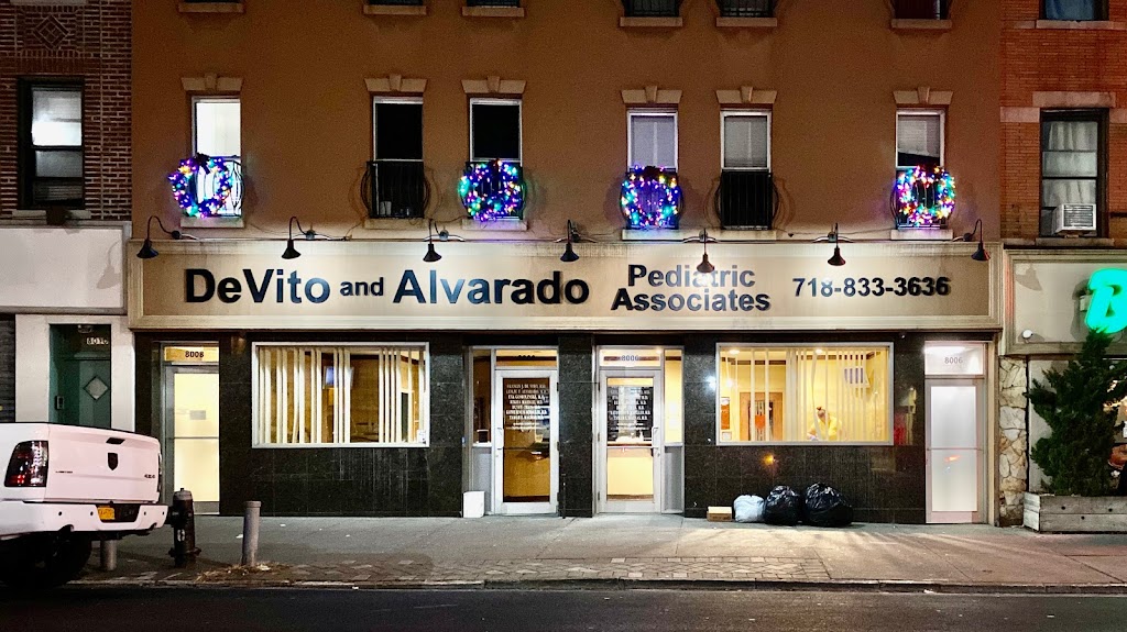 DeVito and Alvarado Pediatric Associates, PLLC | 8008 3rd Ave, Brooklyn, NY 11209 | Phone: (718) 833-3636