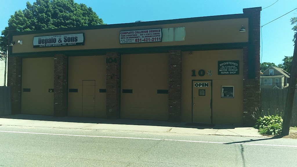 Depalo & Sons Auto Body-South | 104 W Hills Rd, Huntington Station, NY 11746 | Phone: (631) 421-2111