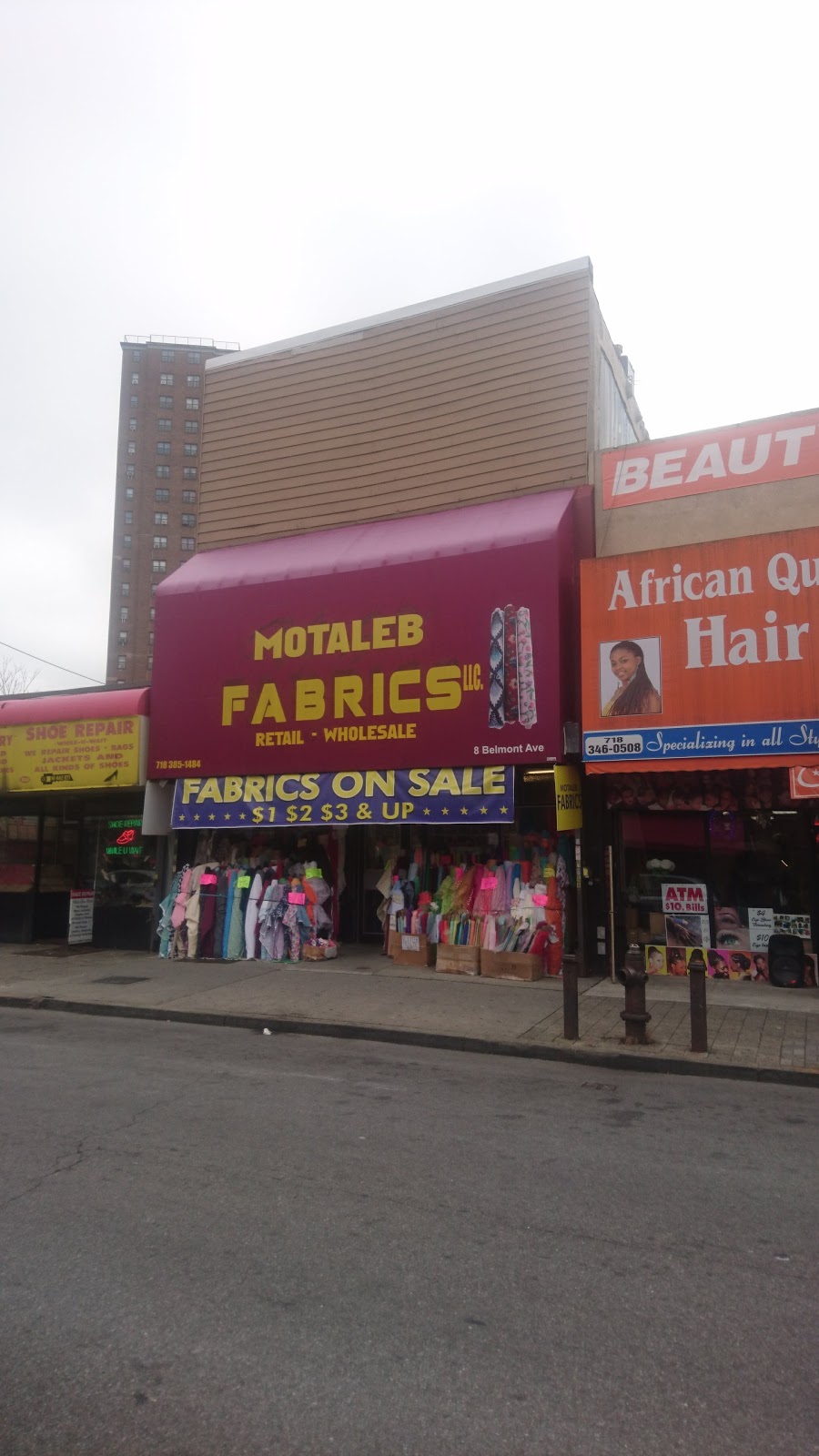 Motaleb Fabrics Llc. | 8 Belmont Ave, Brooklyn, NY 11212 | Phone: (718) 385-1484