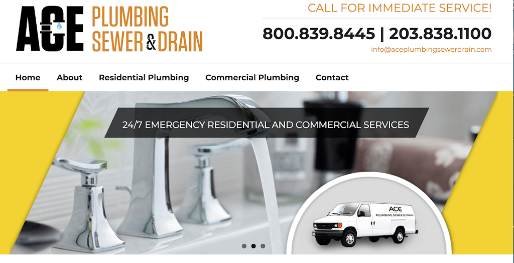 Ace Plumbing Sewer & Drain | 22 Rippowam Rd, Stamford, CT 06902 | Phone: (203) 838-1100