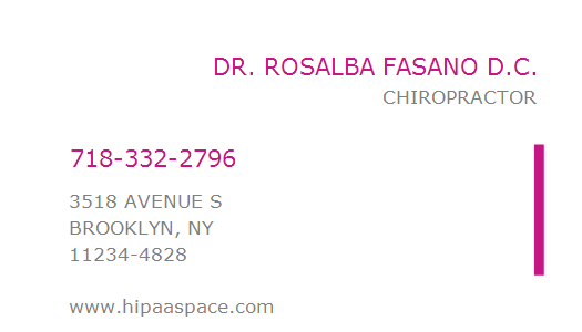 Dr. Rosalba Fasano | 3518 Ave. S, Brooklyn, NY 11234 | Phone: (718) 332-2796