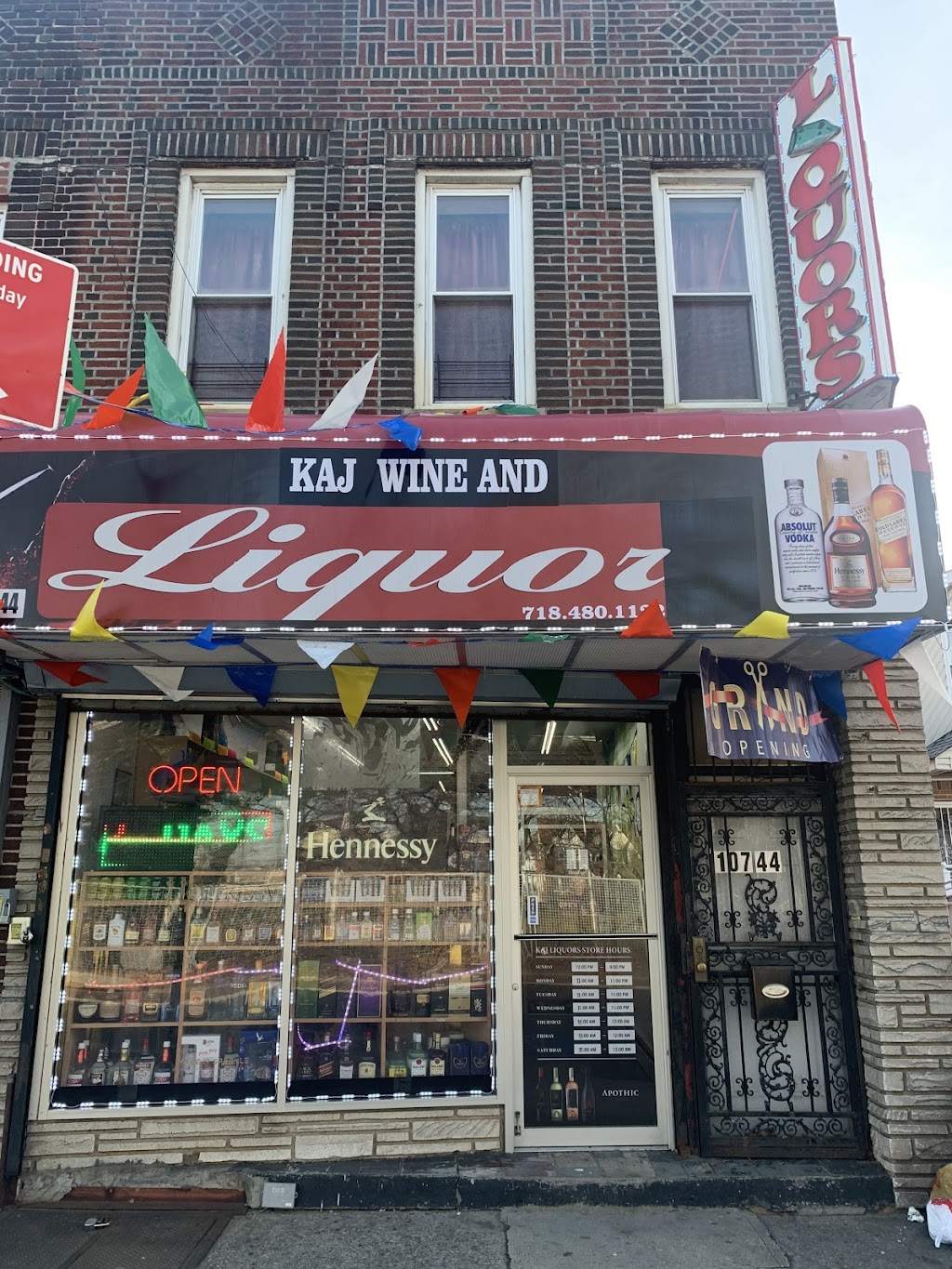 kaj wine and liquor | 107-44 Van Wyck Expy, Jamaica, NY 11419 | Phone: (718) 480-1122