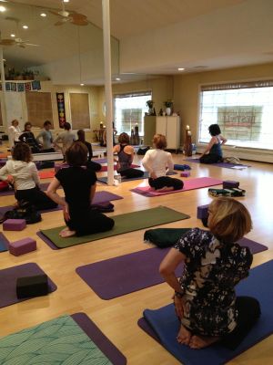 Absolute Yoga Studio | 1 Guilles Ln, Woodbury, NY 11797 | Phone: (516) 682-9642