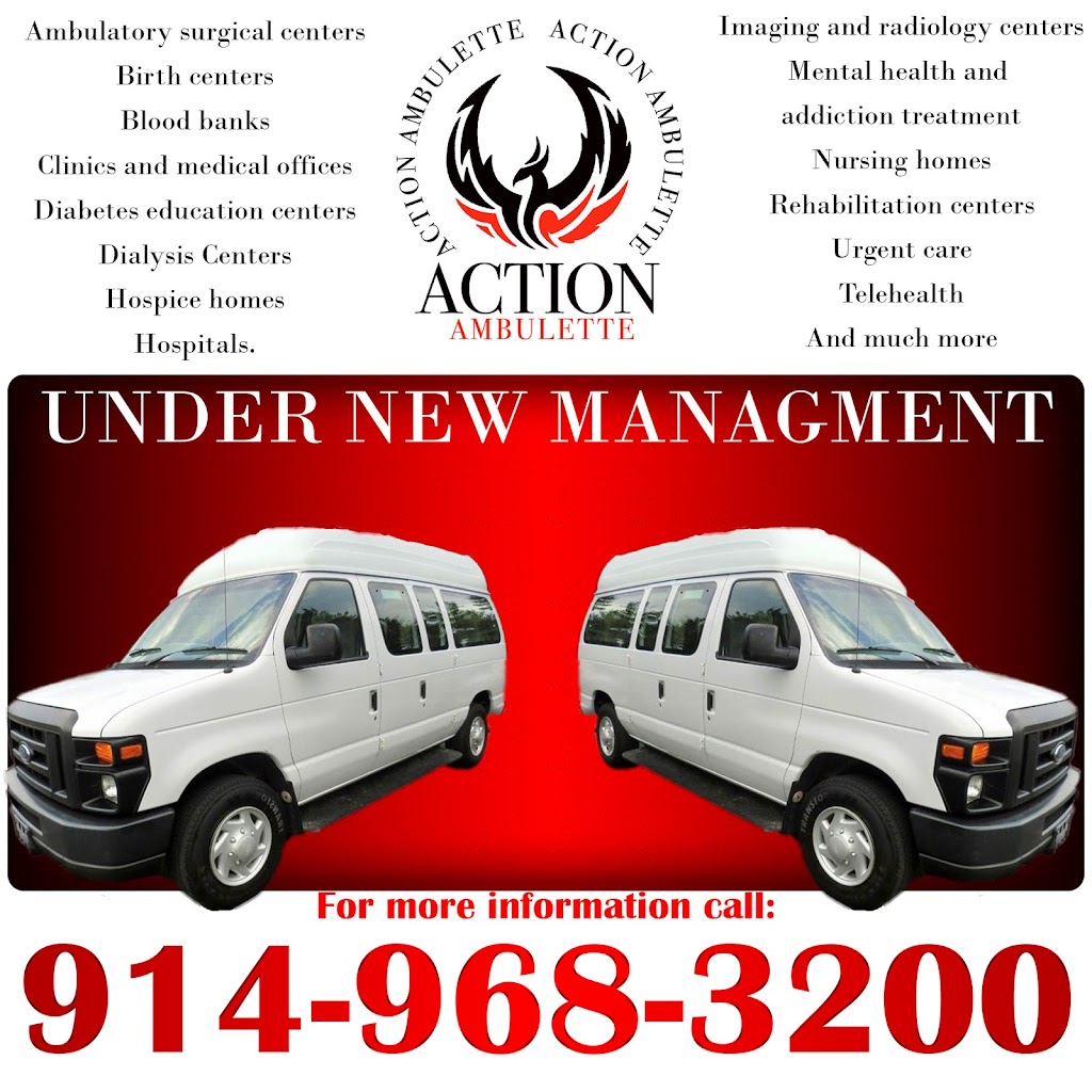 Action Ambulette Inc | 828 McLean Ave, Yonkers, NY 10704 | Phone: (914) 968-3200