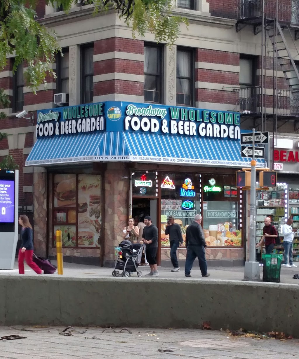 Broadway Wholesome Food & Beer Garden | 3578 Broadway, New York, NY 10031 | Phone: (212) 368-2222