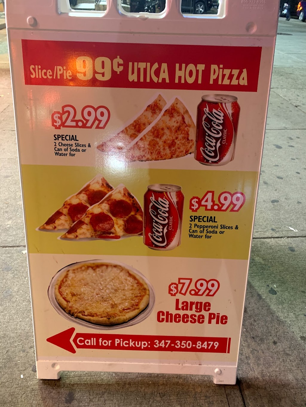 99 Cent Pizza | 1127 Eastern Pkwy, Brooklyn, NY 11213 | Phone: (347) 350-8479