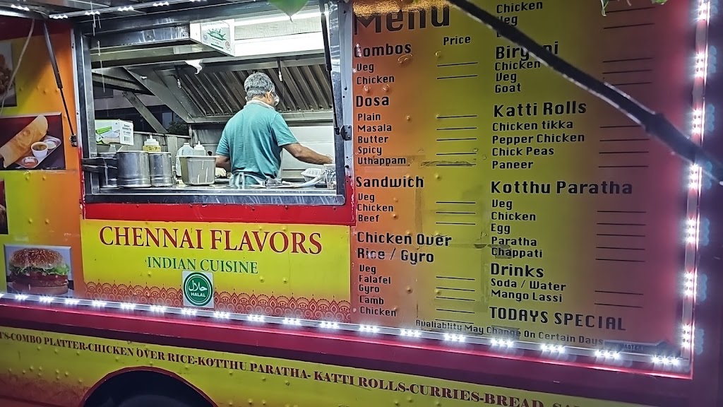 Chennai Flavors Food Truck | 55 Columbus Dr, Jersey City, NJ 07302 | Phone: (201) 668-9685