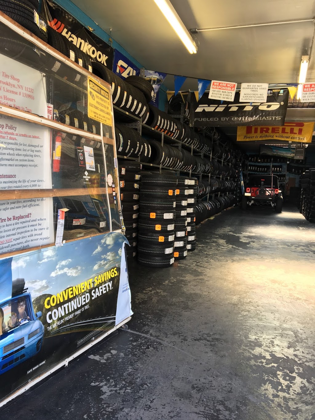 29st Tire shop corp | 146 29th St, Brooklyn, NY 11232 | Phone: (718) 768-0302