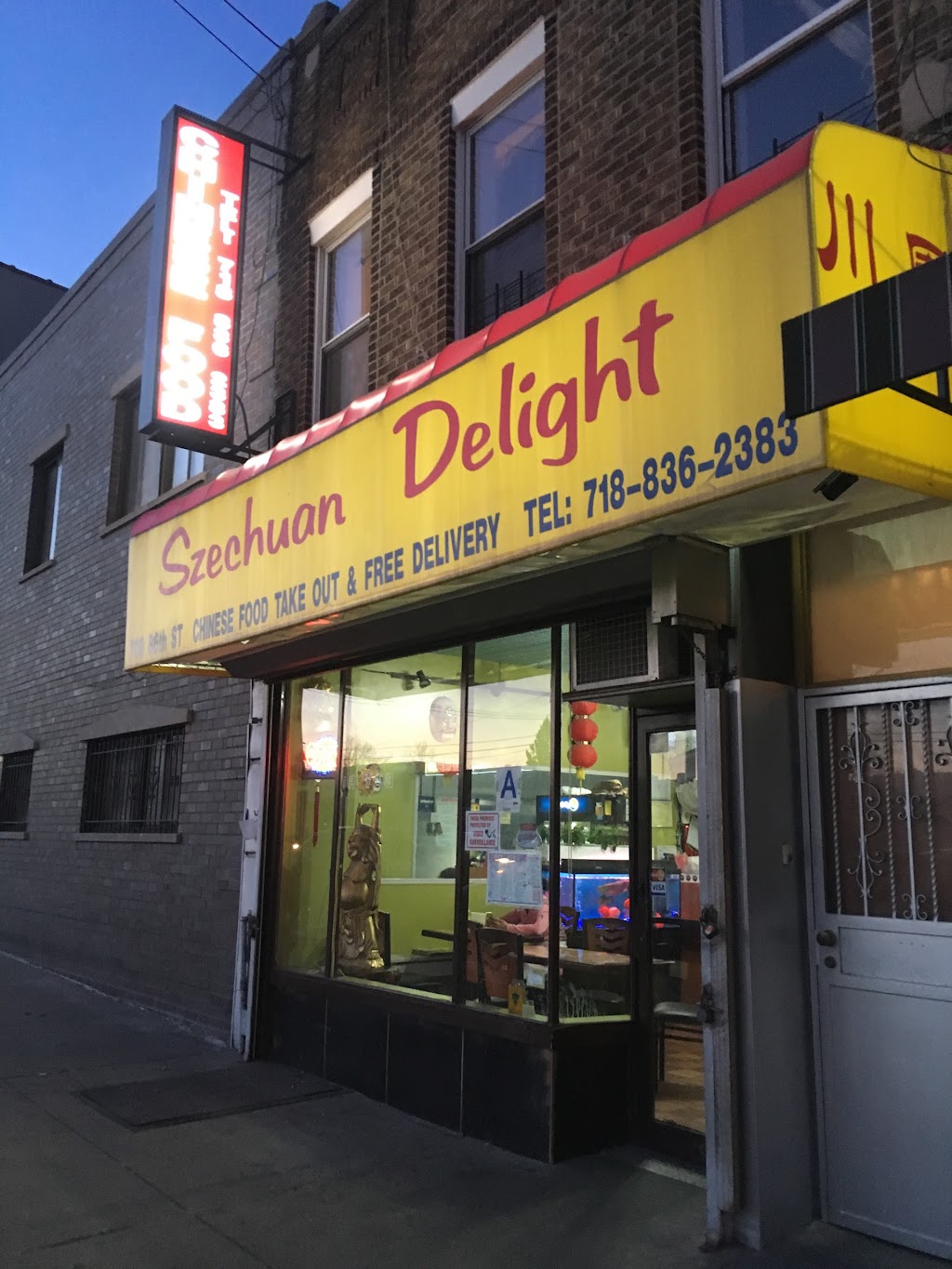 Szechuan Delight 川園 Chinese Food | 709 86th St, Brooklyn, NY 11228 | Phone: (718) 836-2383