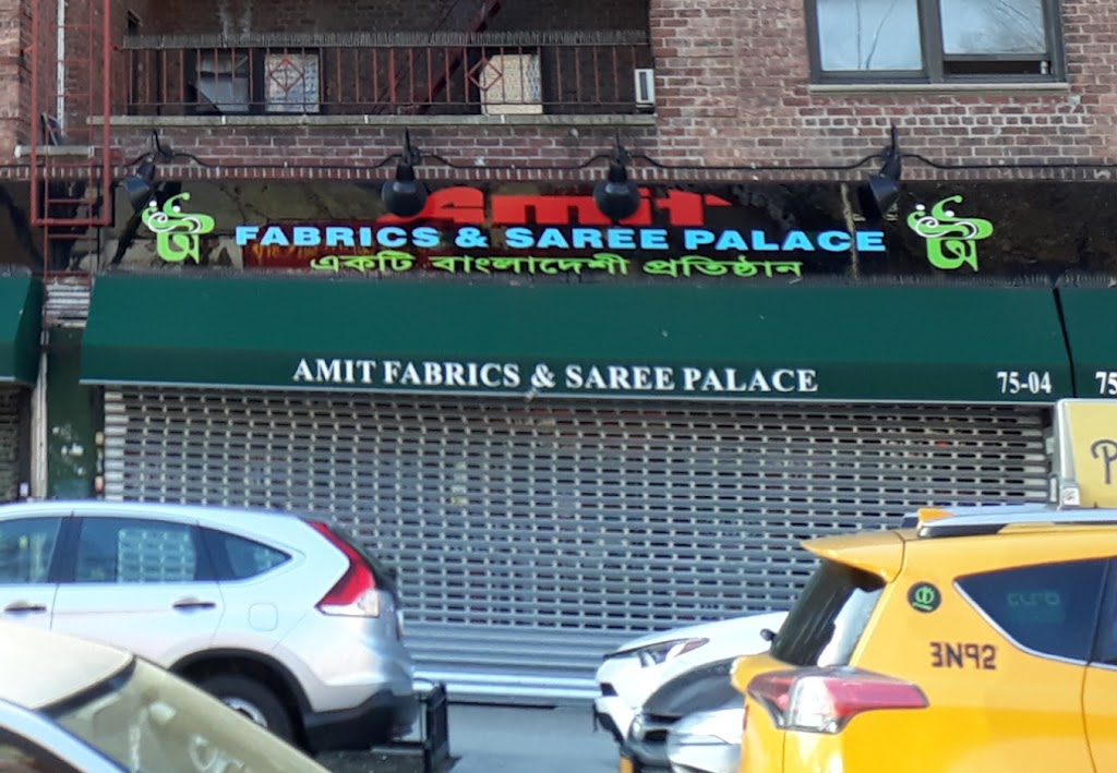 Amit Fabric & Saree Palace | 75-4 37th Ave, Queens, NY 11372 | Phone: (718) 426-7885