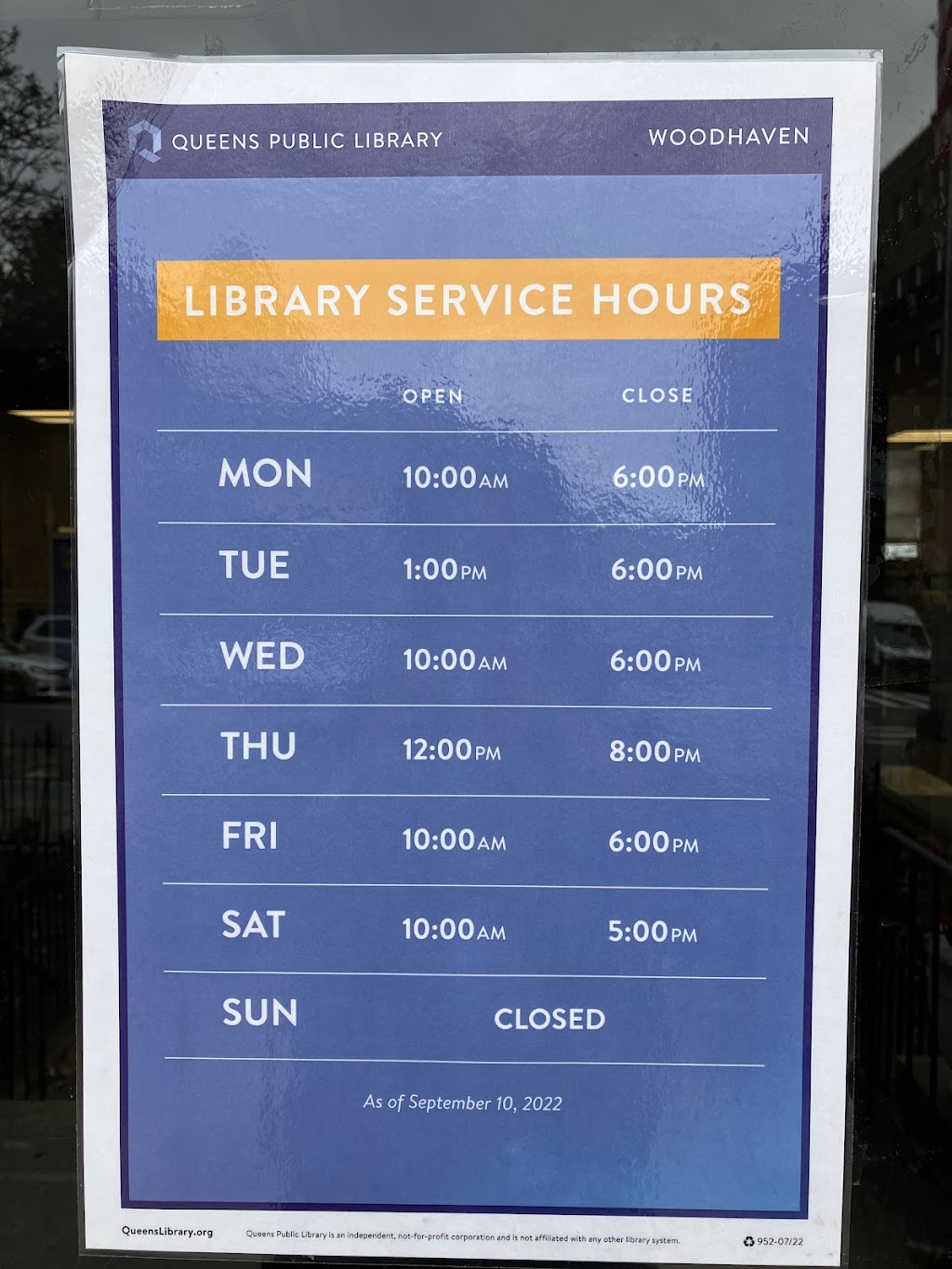 Queens Public Library at Woodhaven | 85-41 Forest Pkwy, Queens, NY 11421 | Phone: (718) 849-1010