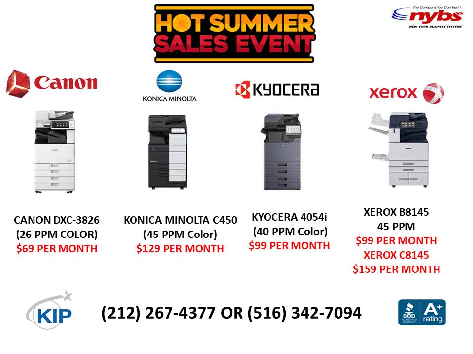 NY COPIERS | 150 Fulton Ave, Garden City Park, NY 11040 | Phone: (866) 520-7880