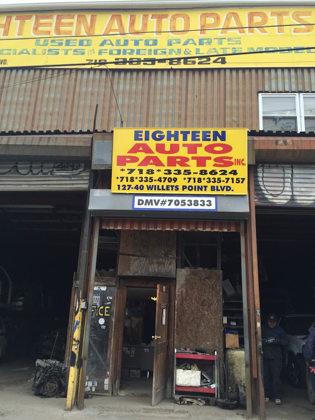 Eighteen Used Auto Parts Inc | 127-40 Willets Point Blvd, Queens, NY 11368 | Phone: (718) 335-4709