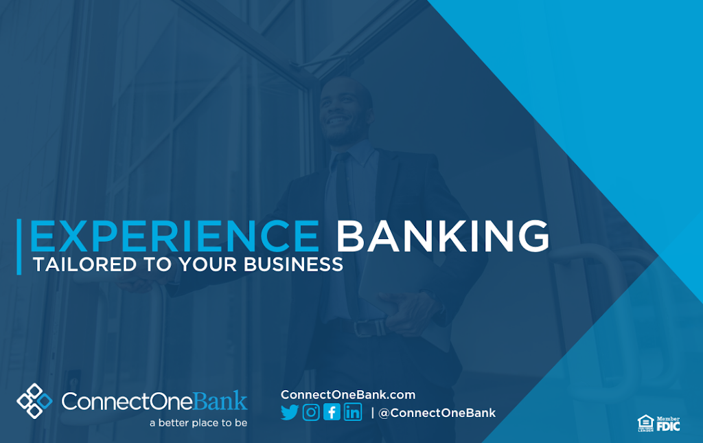 ConnectOne Bank | 301 Sylvan Ave #1, Englewood Cliffs, NJ 07632 | Phone: (844) 266-2548