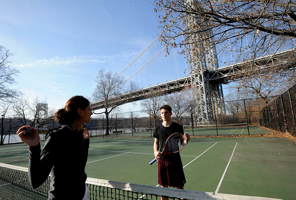 Fort Washington Park Tennis Courts | Hudson River Greenway, New York, NY 10032 | Phone: (212) 304-2322