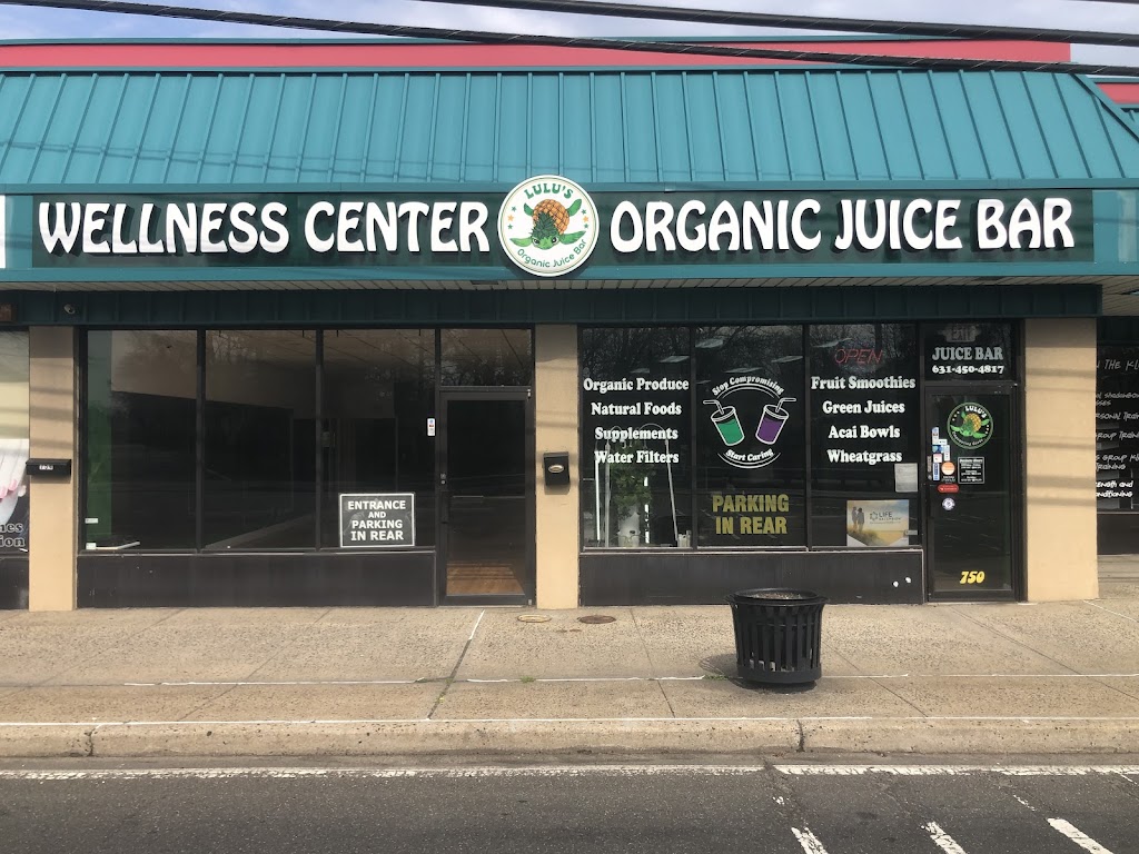 Lulus Organic Juice bar & Wellness Center | 750 N Wellwood Ave, Lindenhurst, NY 11757 | Phone: (631) 450-4817