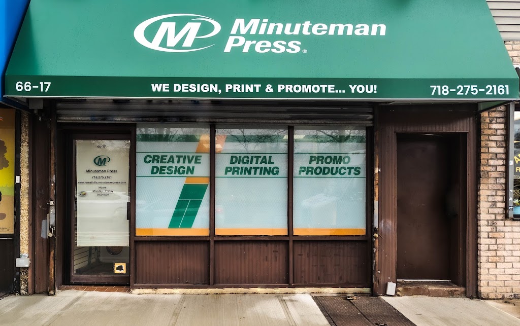 Minuteman Press of Forest Hills | 66-17 Woodhaven Blvd, Rego Park, NY 11374 | Phone: (718) 275-2161