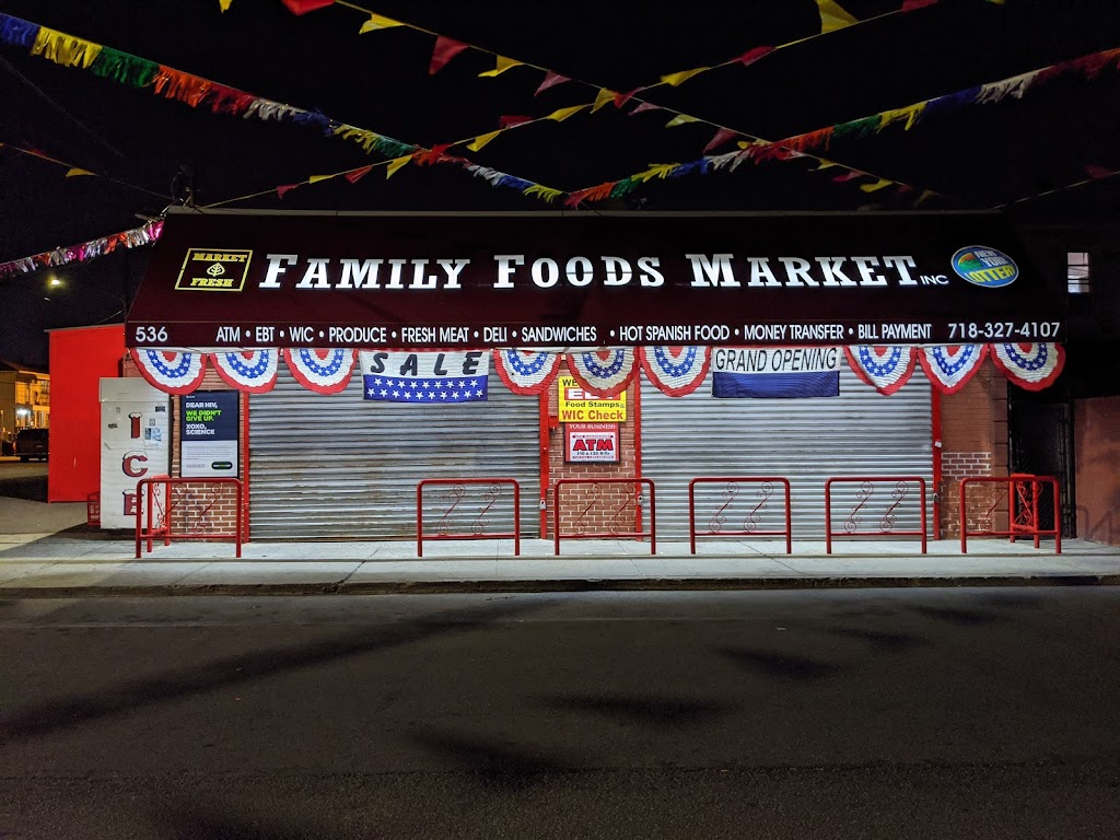 Family Foods Market Inc. | 536 Beach 25th St, Far Rockaway, NY 11691 | Phone: (718) 327-4107