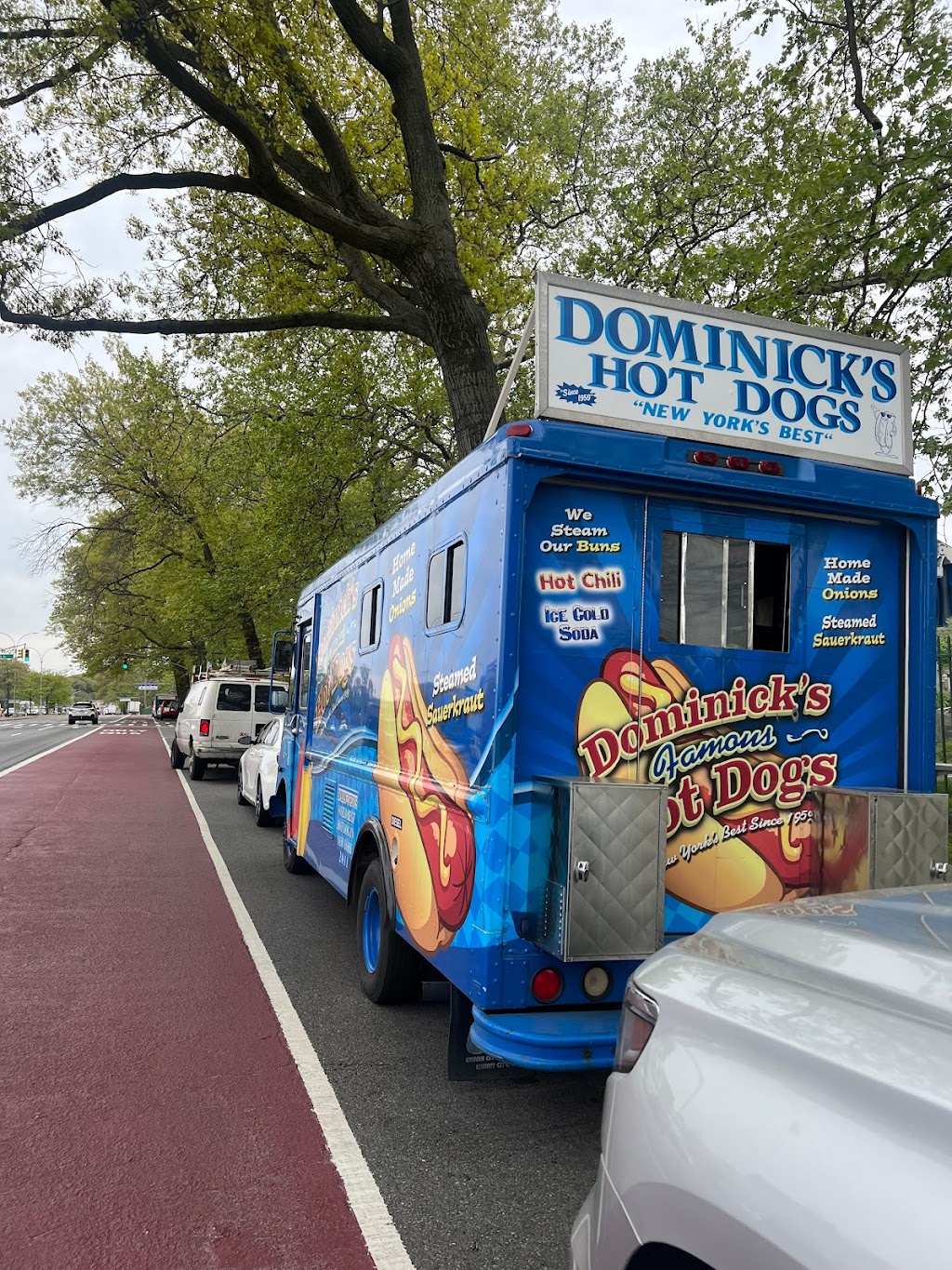 Dominicks Hot Dog Truck | 65-35 Woodhaven Blvd, Rego Park, NY 11374 | Phone: (917) 376-7449