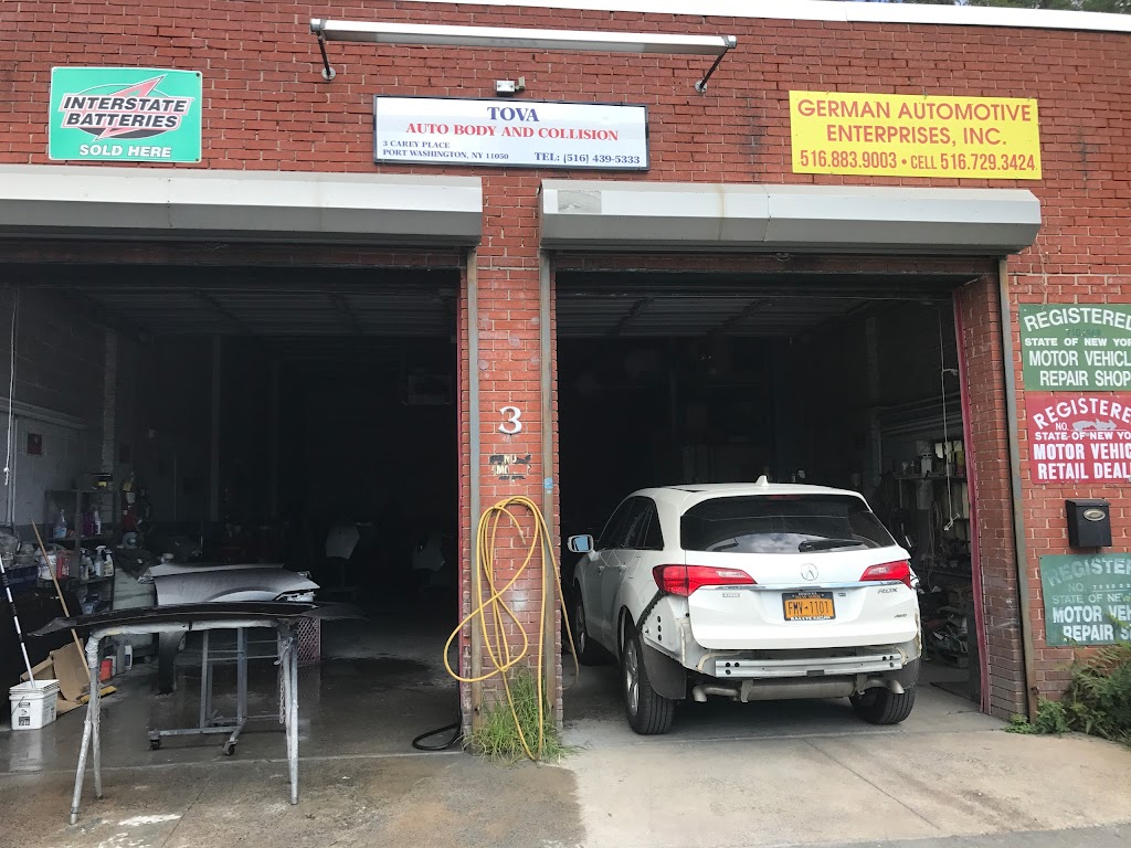 Tova Auto Body & Collision | 3 Carey Pl, Port Washington, NY 11050 | Phone: (516) 439-5333