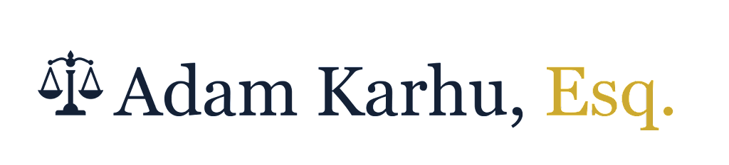 Adam Karhu, Esq. | 175 Pinelawn Rd, Melville, NY 11747 | Phone: (631) 768-3220