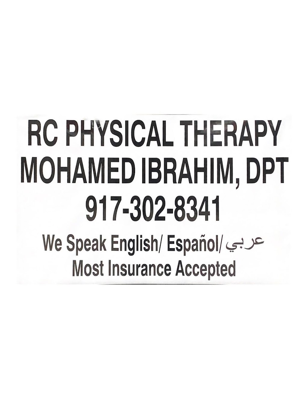 RC Physical Therapy | 933 Bay Ridge Ave, Brooklyn, NY 11219 | Phone: (917) 302-8341