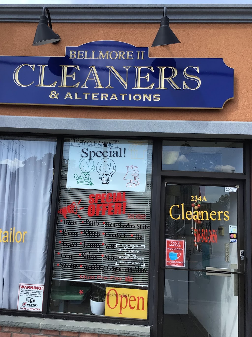 Bellmore II Cleaners and Alternation | 234 E Meadow Ave A, East Meadow, NY 11554 | Phone: (516) 542-3656