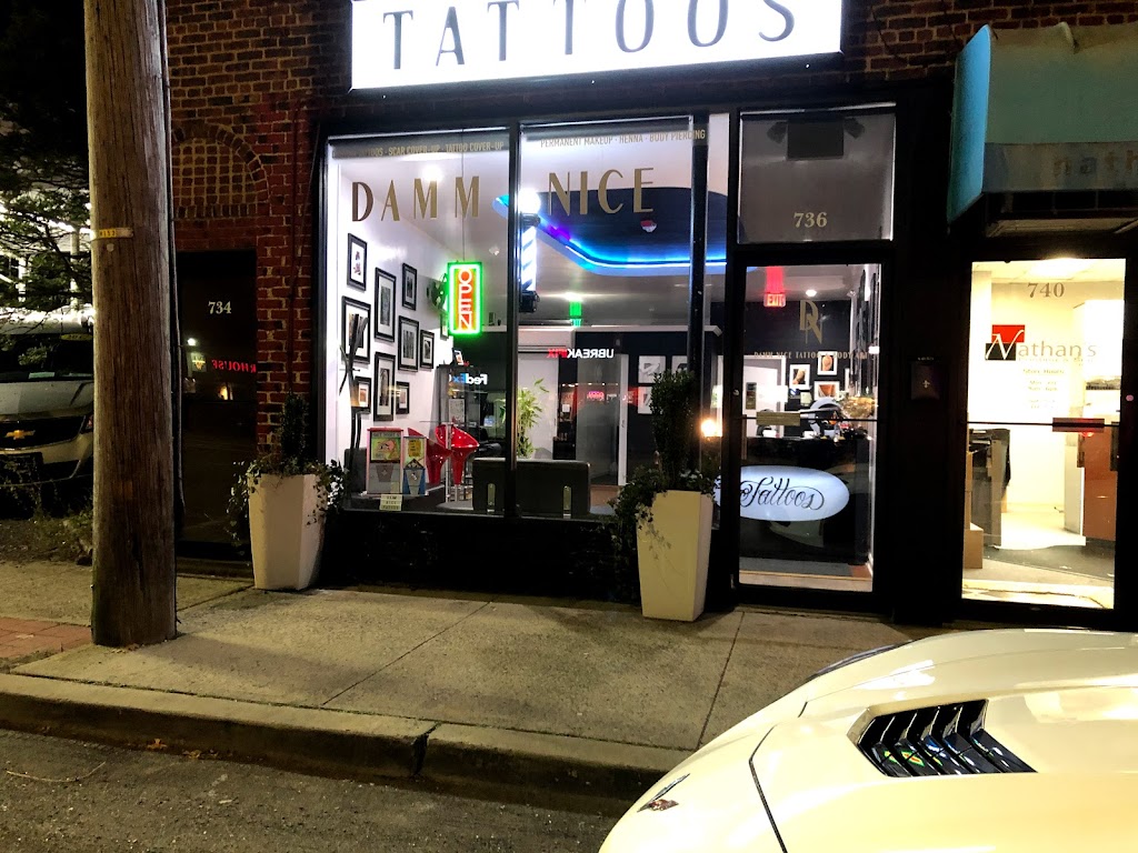 Damm Nice Tattoo & Body Art | 736 Central Park Ave, Scarsdale, NY 10583 | Phone: (914) 222-1984