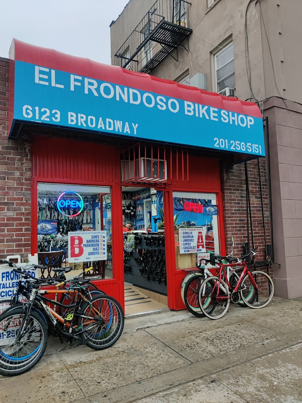 El Frondoso Bicycle Shop | 6123 Broadway, West New York, NJ 07093 | Phone: (201) 256-5151