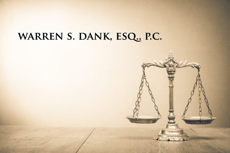 Warren S. Dank, Esq., P.C. | 62 Belmont Cir, Syosset, NY 11791 | Phone: (516) 364-2469